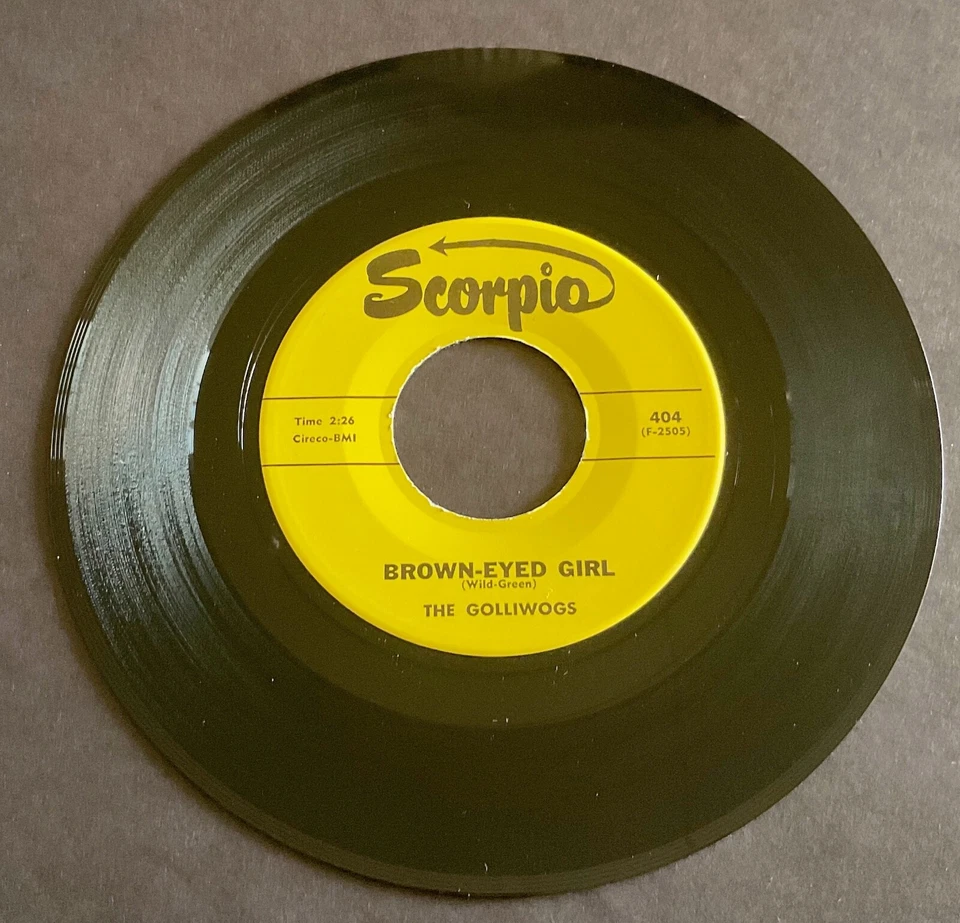 The Golliwogs 1965 Scorpio 45rpm "Brown-Eyed Girl" NM gArAgE pre-Creedence - Image 2 of 4