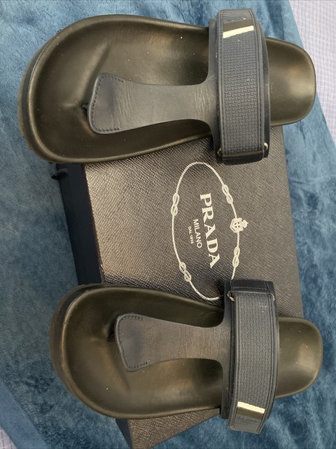 prada slides men's sale