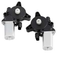 Pair Front LH +RH Side Power Window Lift Motor For Hyundai Tucson 2016-2021