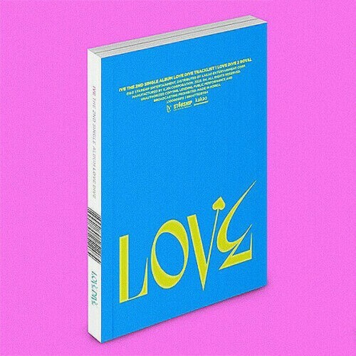 IVE [LOVE DIVE] 2nd Single Album VER.2 CD+Foto Buch+Karte+Hologram