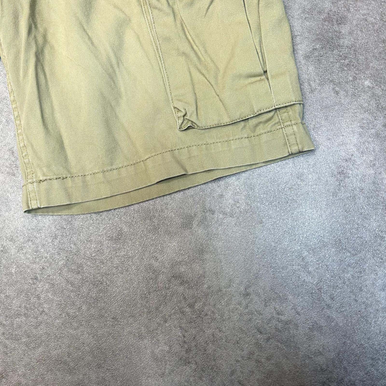 Ralph Lauren Cargos Shorts Womens 26" 90s Vintage Canvas Summer Shorts, Beige image 9