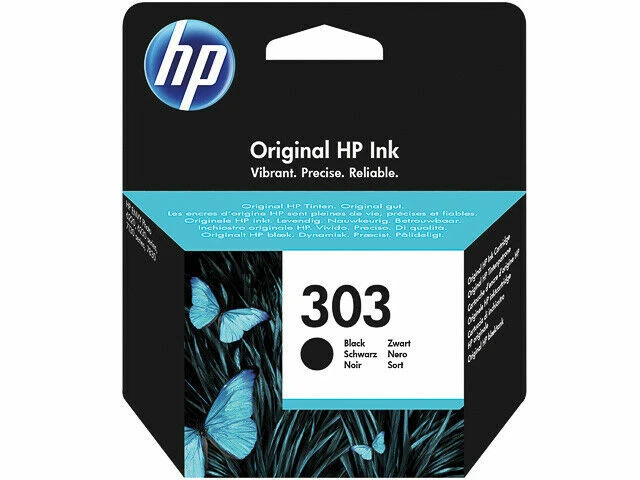 HP 303 Cartouche Jet d'Encre - Noire (T6N02AE)