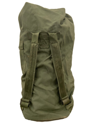 Military Duffel Sea Bag Navy Army Marine OD Green Good Condition