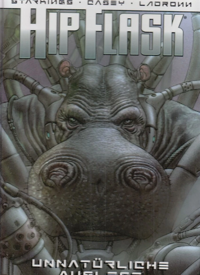 Hip Flask unnatürliche Auslese Hardcover Comic von Letter Factory in Topzustand