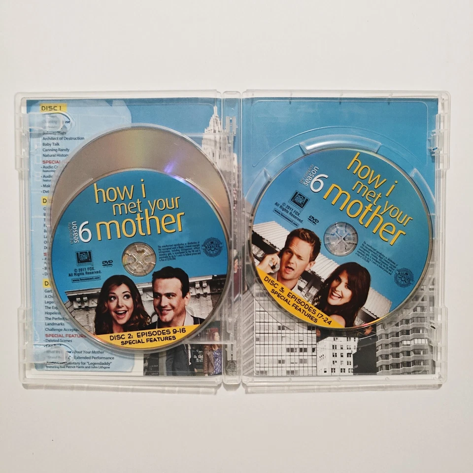 How I Met Your Mother: The Complete Sixth Season 6 Special Ed. (DVD) EXCELLENT - Image 3 of 4