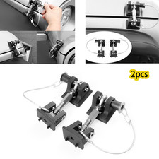 Aluminum Hood Latches Locking 2pcs Hood Catch Latch For Jeep Wrangler Tj Jk Jl