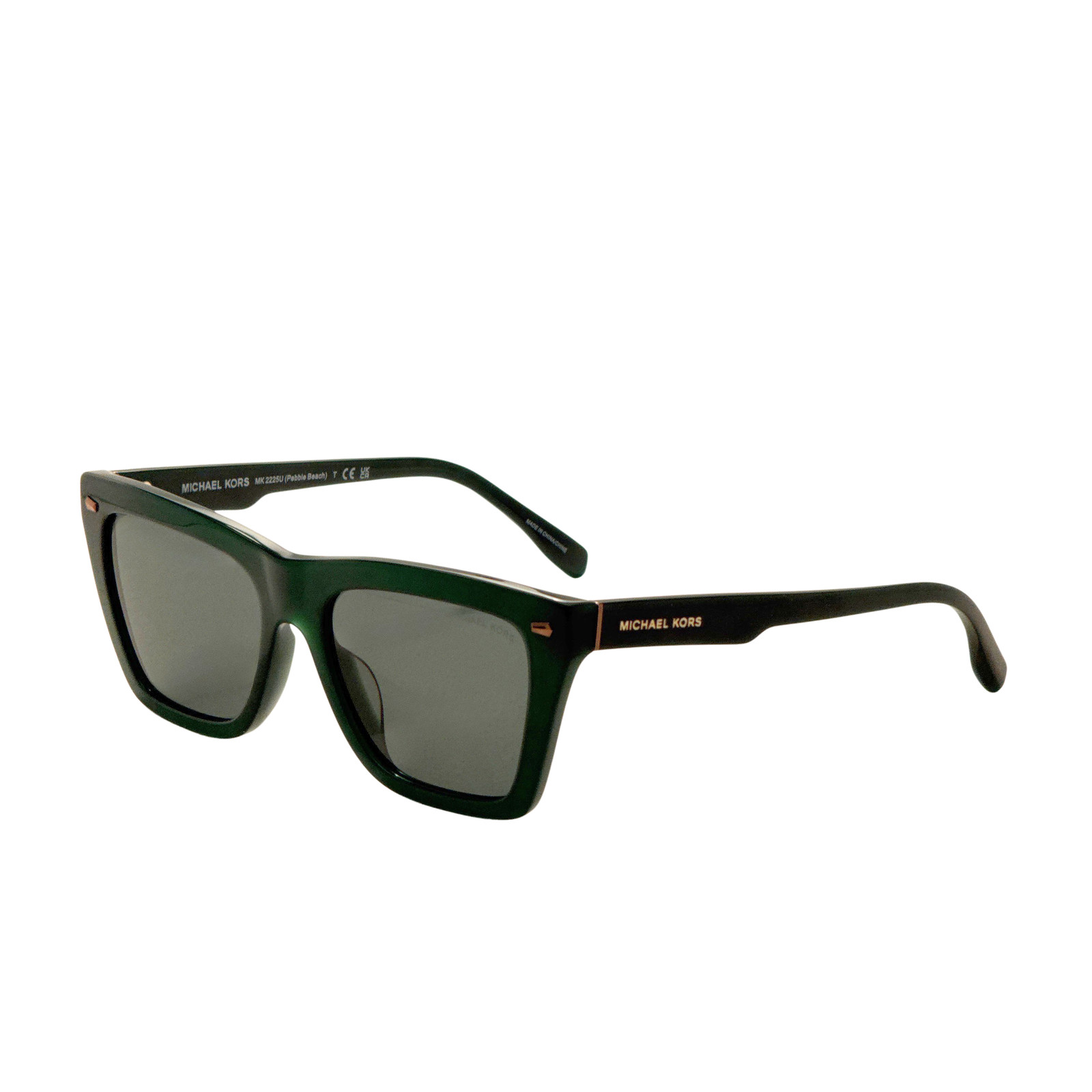 Michael Kors Mens Pebble Beach 56mm Olive Solid Sunglasses MK2225U-40083H-56 11690₽