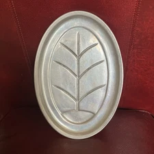 Vtg WILTON  11" MEAT PLATTER/TRAY...PEWTER ARMETALE...Columbia PA USA