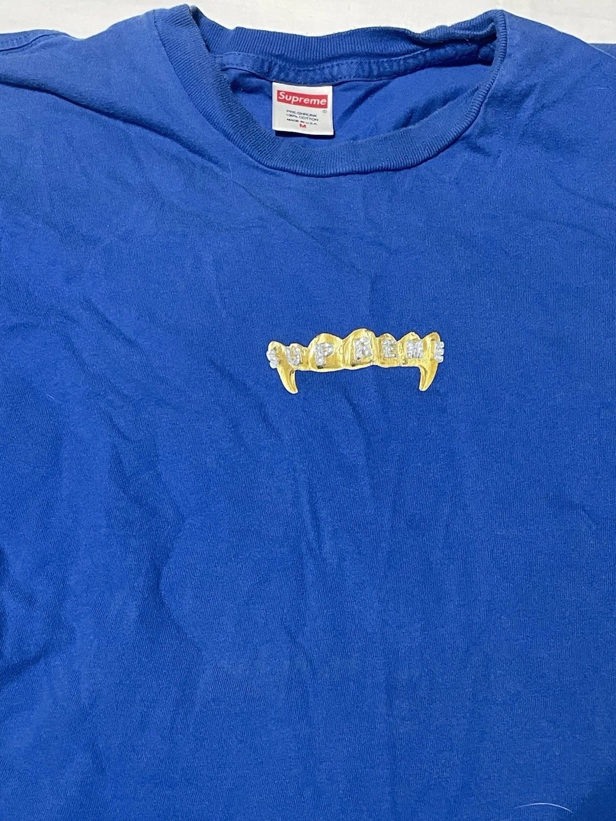 Tee shirt d'occasion Supreme GRILLS Medium �� Authentique