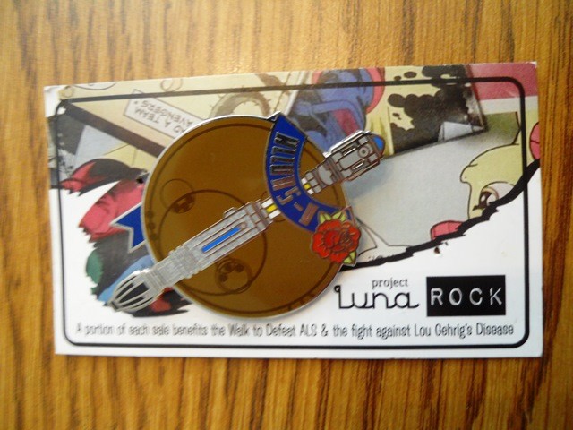 Doctor Who Allonsy Sonic Screwdriver ProjectLunaRock Fantasy Pin