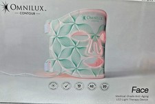 OMNILUX Contour FACE LED Light Therapy Mask Anti-Aging -full Original Kit