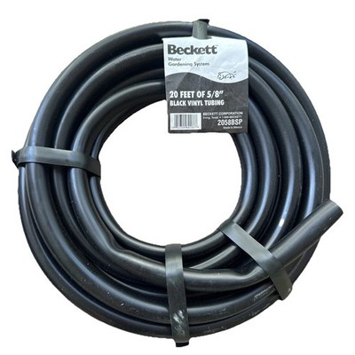2058BSP 5/8 Inch by 20 Feet Corrugated Vinyl Tubing for Water Garden or Pond, UV