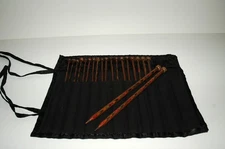 Knit Picks Straight Single Point Wood Knitting Needle 10" Set US 4-13