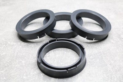 4x SET Zentrierringe Distanzringe 73,1mm x 56,1 mm dunkelgrau für Alufelgen