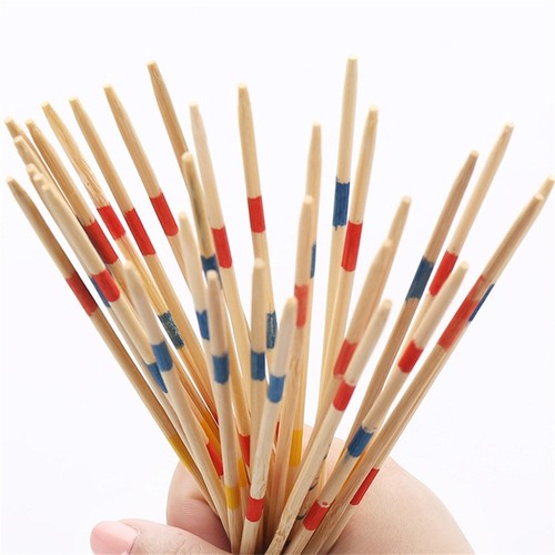 Wooden Pick Up Sticks Wooden Math Toys Pick Stick Game Pick Up Sticks Set - Picture 8 of 12