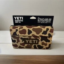 YETI SIDEKICK 1L WETLANDS CAMO DRY GEAR CASE NEW SOLD OUT LIMITED RELEASE RARE