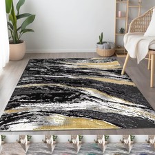 Abstract Large Rugs Non Slip Hallway Runner Living Room Bedroom Carpet Floor Mat