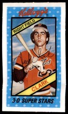 1980 KELLOGG'S JACK CLARK 57 NRMT-MT BASEBALL SAN FRANCISCO GIANTS