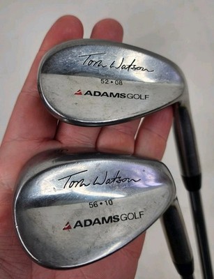 Adams Golf Tom Watson Sand Wedge  & Gap Wedge Wedges RH Black Wedge Steel Shaft