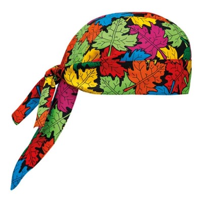 Bandana Cuoco Unisex Foliage Multicolor in Cotone - EGOCHEF - Medico Dentista
