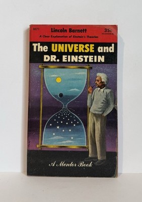 The Universe And Dr.Einstein 1952 1st Paperback Printing Mentor Book