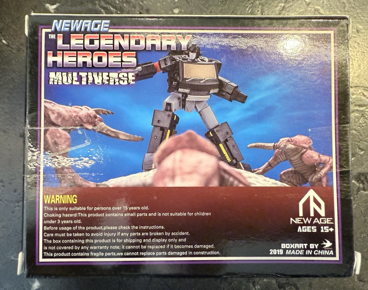 NewAge Legendary Heroes NA-H07B Supervisor RIDDICK Legend Black
