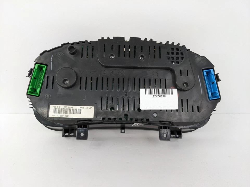 2001 Volkswagen VW Jetta AT Speedometer Instrument Gauge Cluster 1J0920905K OEM Foto 3 de 4