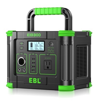 330W 288.6WH EBL Portable Power Station Solar Generator Home Camping All-Round