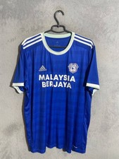 Cardiff City Jersey Home football Soccer shirt 2020 - 2021 Adidas Mens Size XL