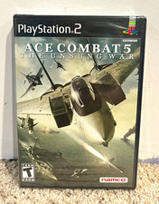 Ace Combat 5: The Unsung War PS2 Black Label FACTORY SEALED BRAND NEW Namco