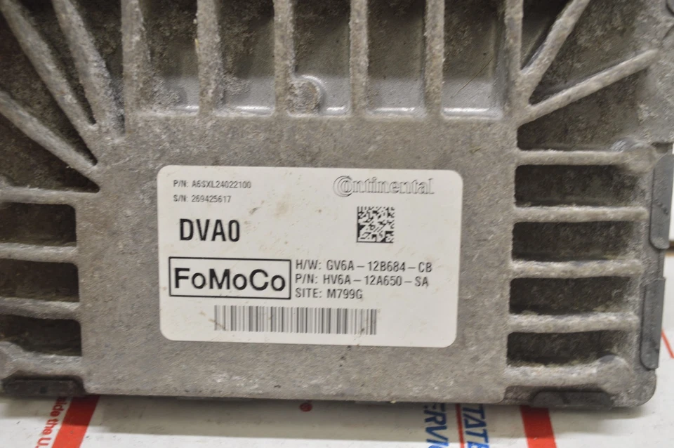 Ford Transit Connect HV6A-12A650-SA 2018 unidad de módulo de control del motor Ecm L70 049 Foto 3 de 4