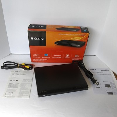 Sony DVP-SR210P DVD Player with Remote DVD+RW/R/R DL - CD-RW/R - MP3 & JPEG Slim