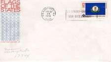 STATE FLAG OF KENTUCKY  - 1976 - DC3289