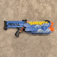 NERF Rival Nemesis MXVII-10K Blue Motorized Blaster - Tested  Works