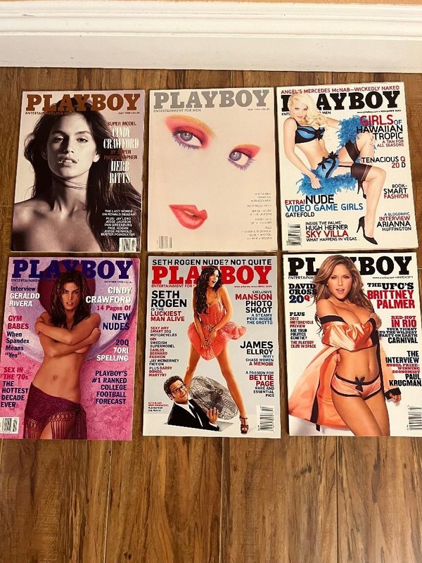 Playboy magazines