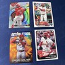 2023 Topps Finest - Jordan Walker Refractor (RC) & 3 Topps Rookie Stl