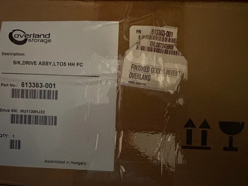 HPE HP BN589A LTO5 HH FC Tape Drive Half Height 613363-001 AQ293B#103