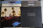 Eagles Vinyl LP 6 Studio Album Discography Lot Debut Hotel California Posters NM
