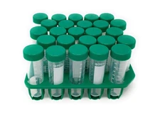 SPL 50ml Conical Centrifuge Tube PP/HDPE with PP Racks, Sterile, DNase/RNase ...