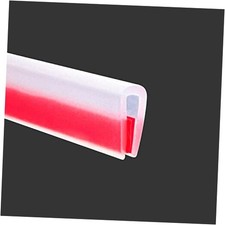 Clear Rubber Edge Trim, Self-Adhesive Transparent Edge Protector for Sheet