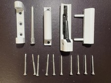 Kit Cerniera in alluminio SCHUGO X infissi in PVC di Colore Bianco.