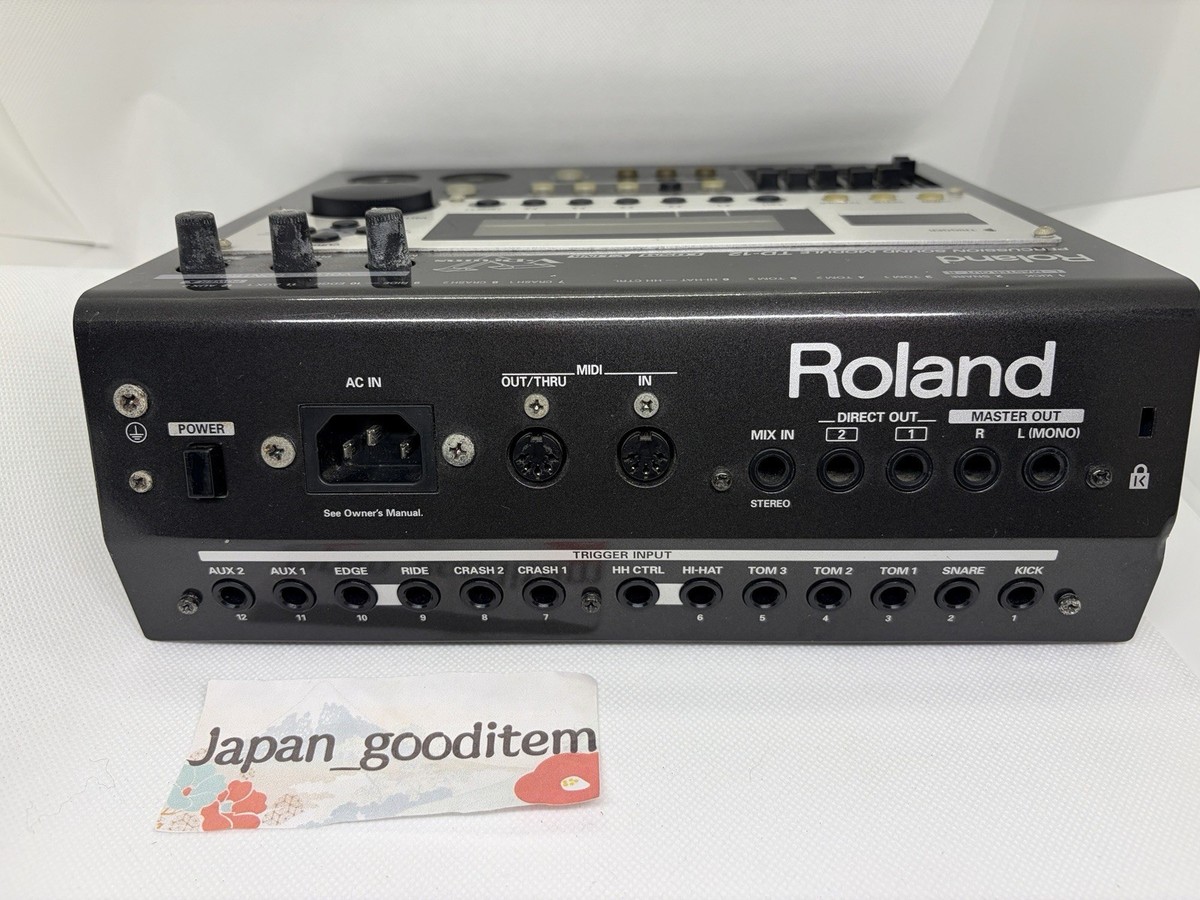 Roland V-Drums TD-12 Sound Module Electronic Drum Trigger sound