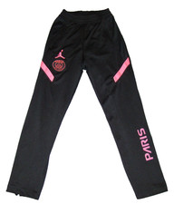 JORDAN Paris Saint Germain Boys Girls size 16 Joggers Pants Black Pink Track