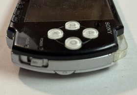 Sony PlayStation White PSP-2001 Limited Ed. Star Wars Darth Vader Console READ