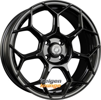 4x GMP Italia RACEWAY Nero Corsa 7x17 ET35 4x100 Alufelgen 17 Zoll