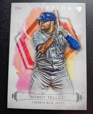 2019 TOPPS INCEPTION ROWDY TELLEZ TORONTO BLUE JAYS #80