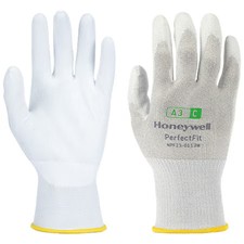 Honeywell Npf23-0113W-11/Xxl Cut-Resistant Gloves,  Cut Level A3 , Pu , Rough ,