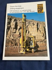 Atlas Copco COP Hammers Drill Strings Dealer Sales Brochure