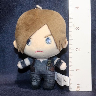 BIOHAZARD Resident Evil Mascot Plush Toy Leon Keychain USJ JAPAN
