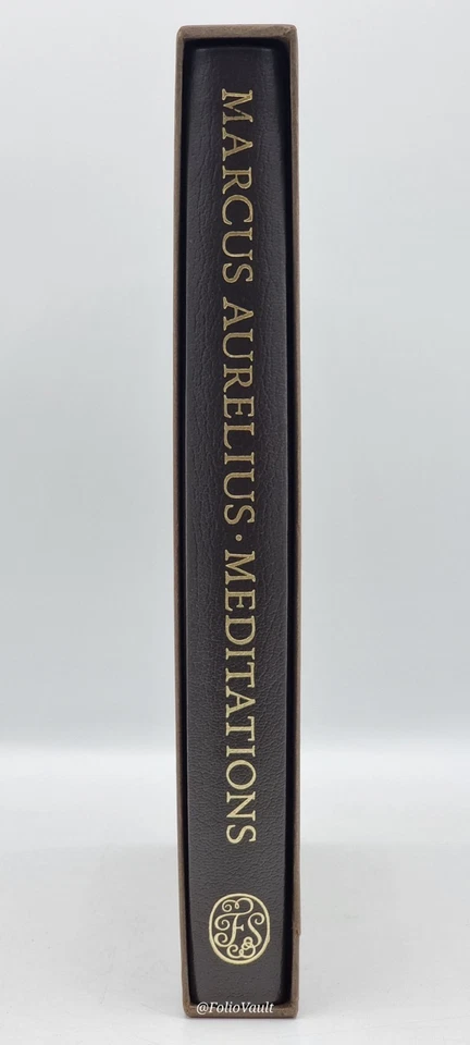 Meditations by Marcus Aurelius - Folio Society - Philosophy - 2003 - VGC - Image 2 of 4